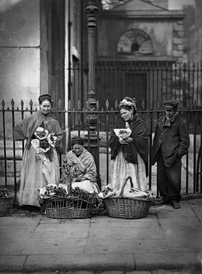 Mujeres de flores de Covent Garden, de 